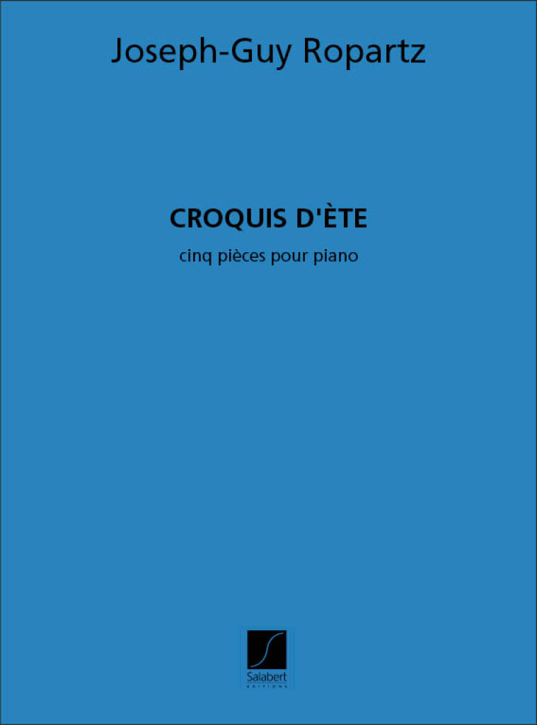Croquis D'Ete Piano Recueil